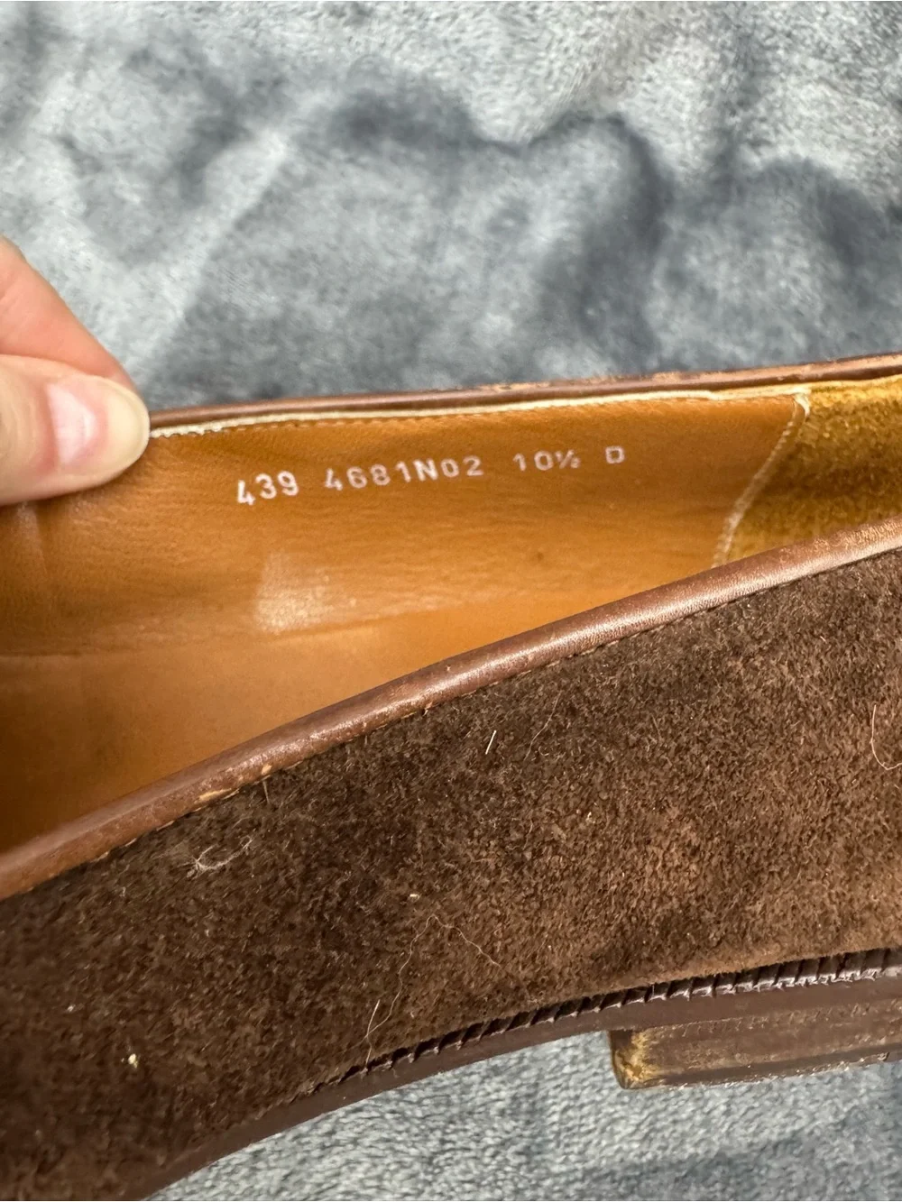 Men's Cable & Co. Brown Suede Italian Tassel Loafers Size 10.5 10 1/2